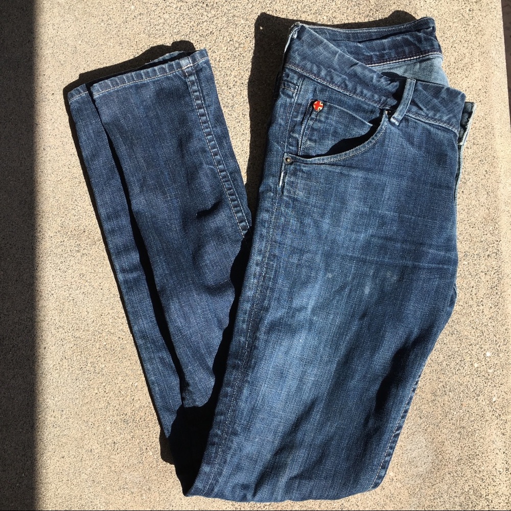 Hudson straight leg jeans